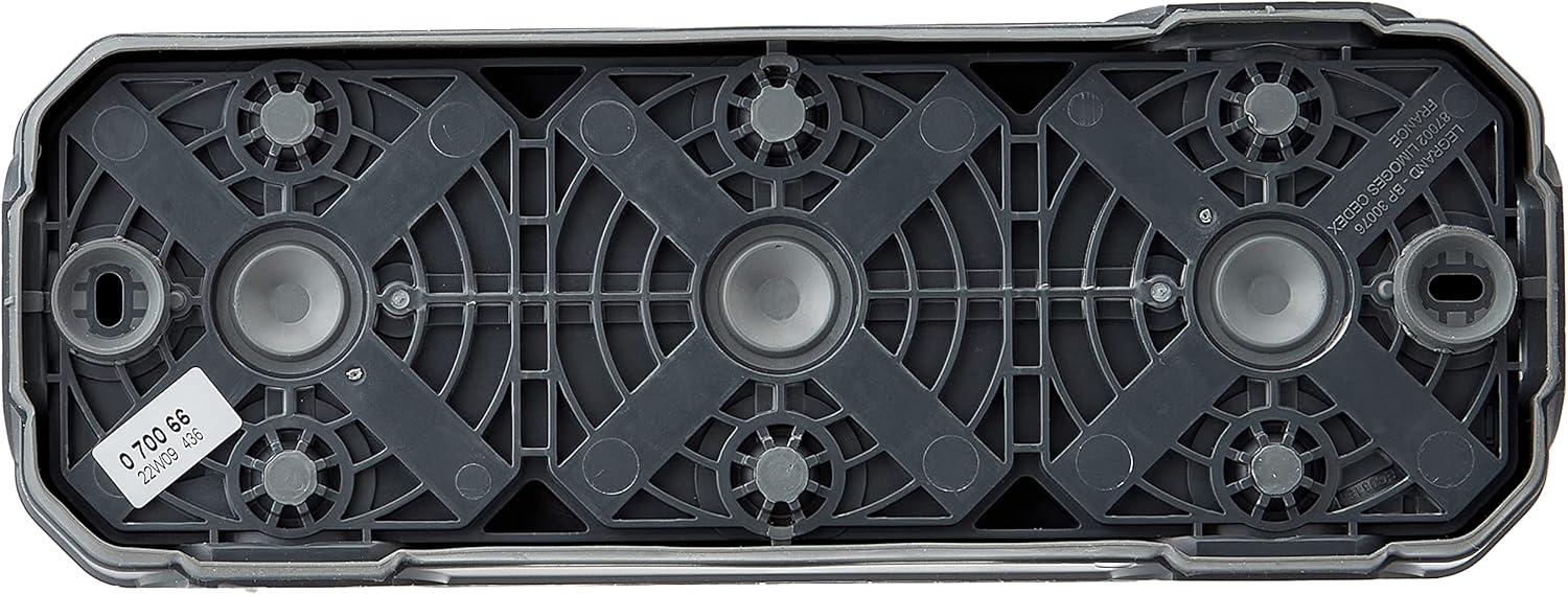 Thumbnail 1 de Legrand Triple prise de courant avec terre étanche précâblée Plexo 16A 250V IP55 IK08 volet de protection anthracite