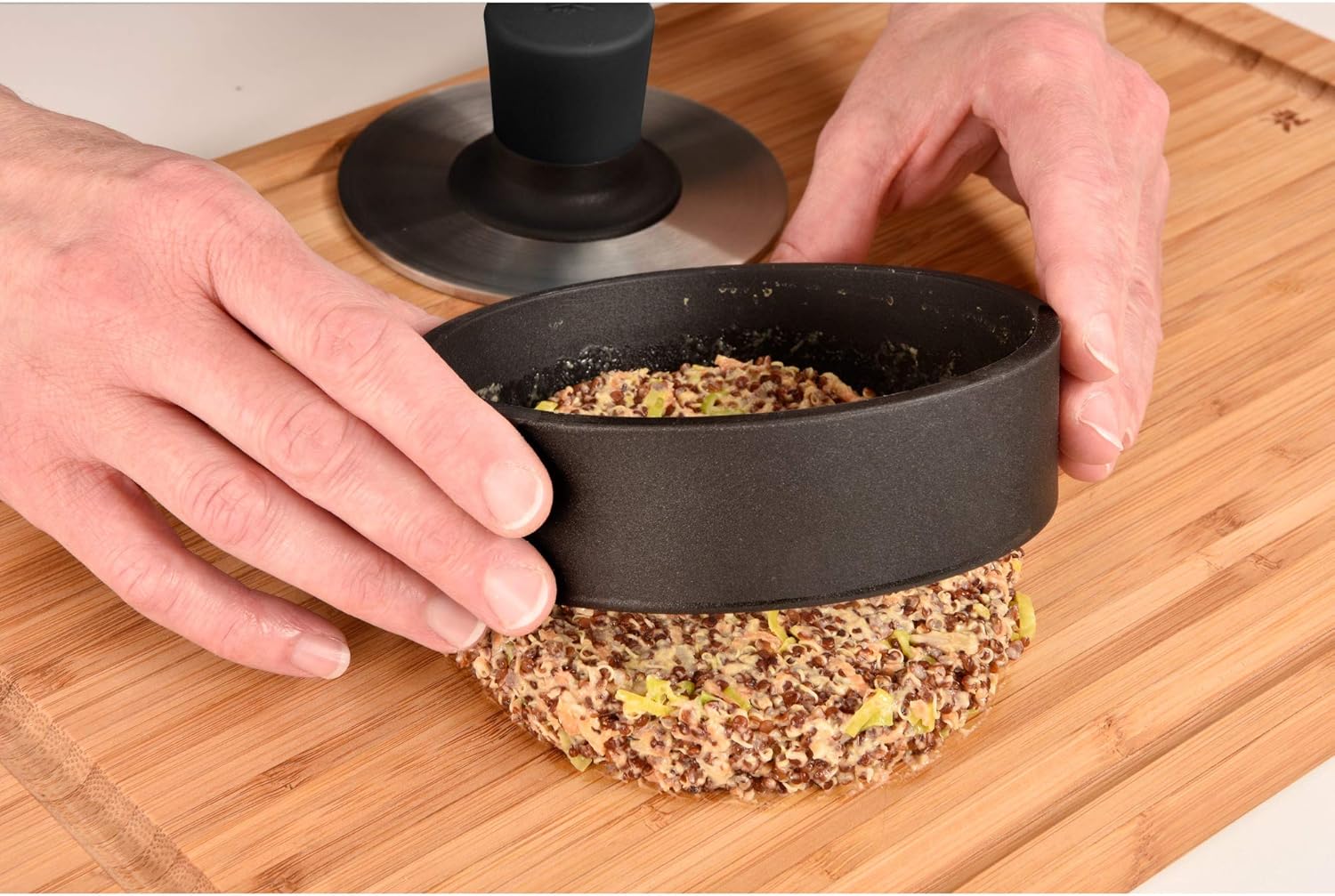 Thumbnail 6 de WMF BBQ - Prensa Hamburguesas de Acero Inoxidable 🍔