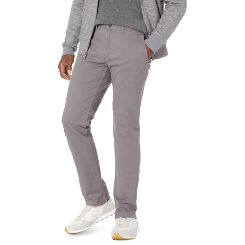 Detalle de Amazon Essentials pantalón chino de pitillo elástico, carbón, 29W/30L
