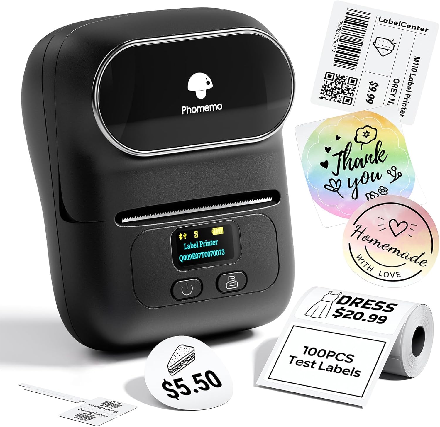 Phomemo M110 label printer 4-5h 🖨