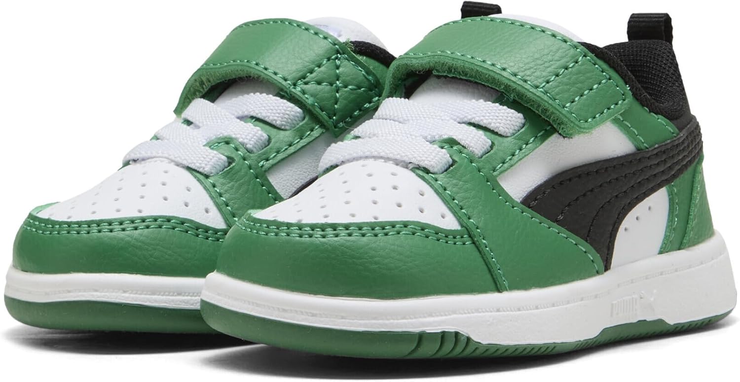 Thumbnail 6 de PUMA Unisex Baby Rebound V6 Lo Ac+ InfSneaker – Kleinkind-Schuhe mit robustem Sohlsystem