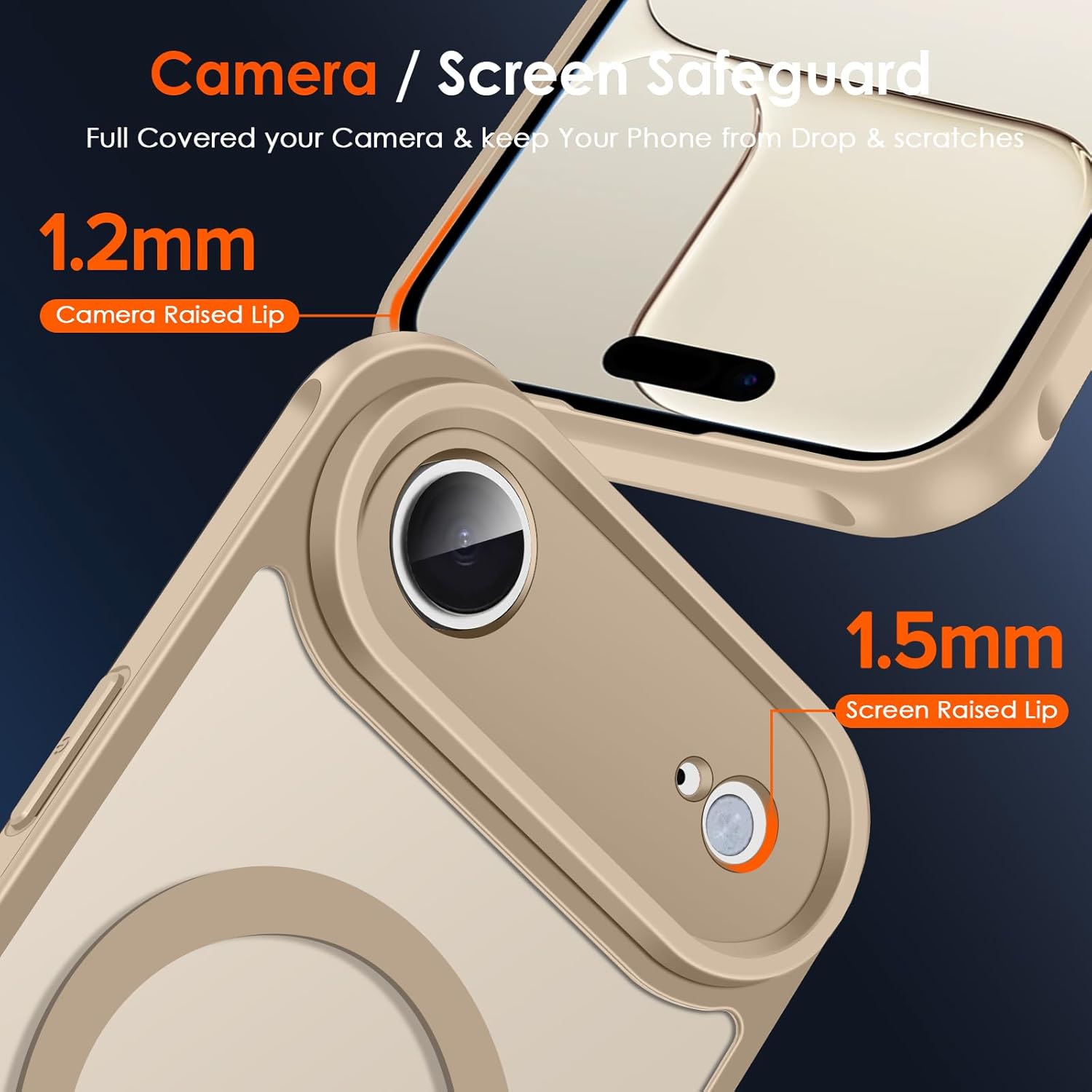 Thumbnail 6 de iVoler Cover Magnetica per iPhone Air/17 Air 6.5'': protezione antiurto, MagSafe e stile trasparente