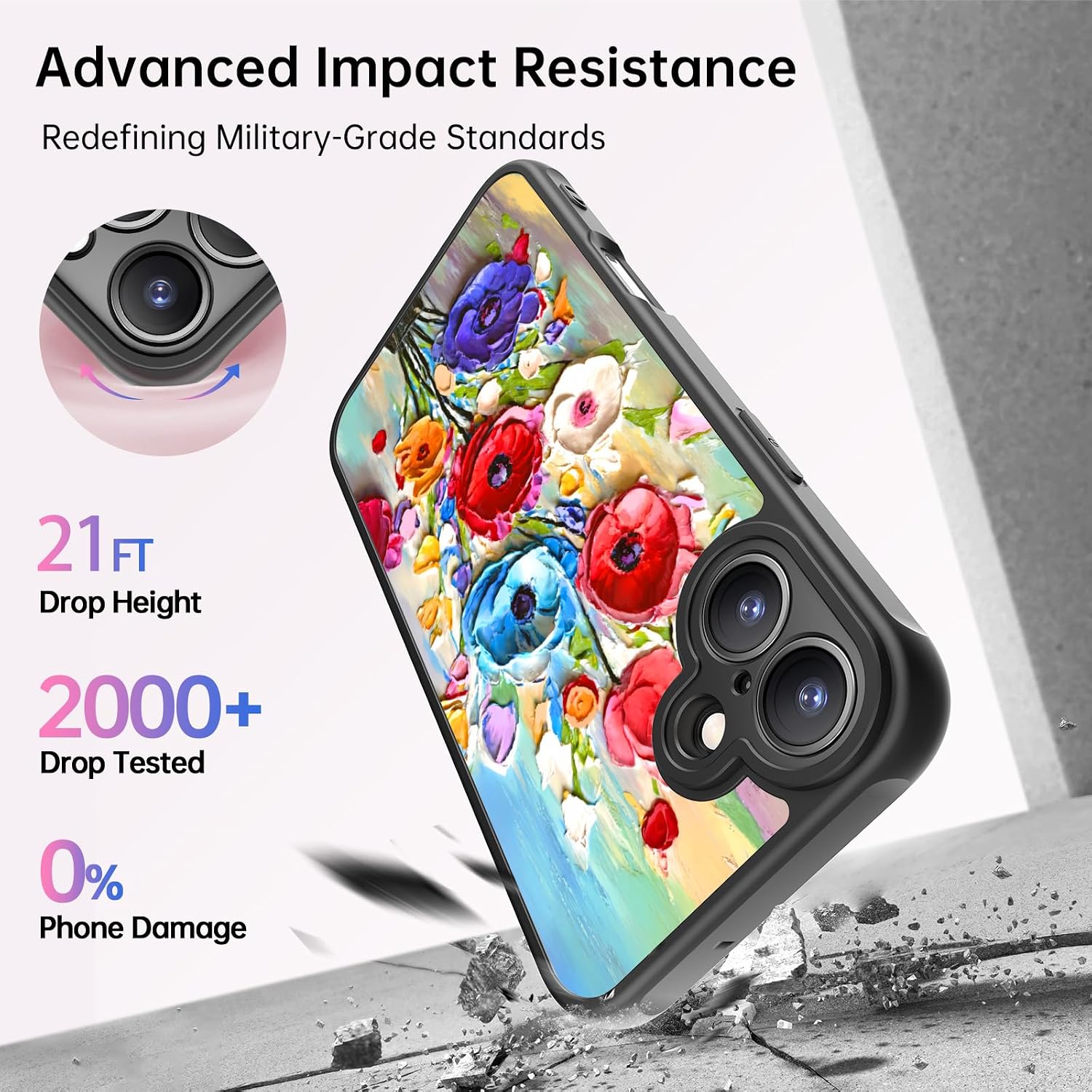 Detalle de FUNMIKO Phone Case for iPhone 16 Plus