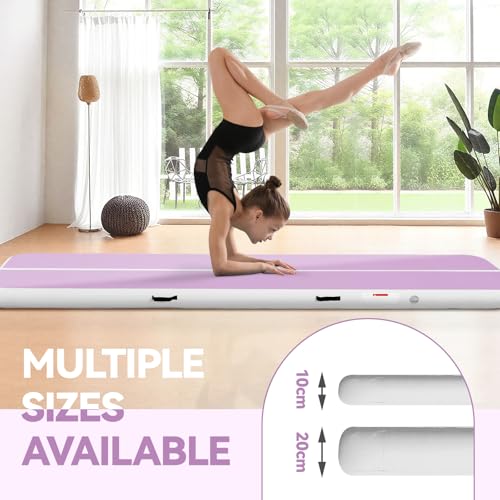Detalle 2 de Airtrack Matte mit elektrischer Luftpumpe 2 m Gymnastikmatte đ§â