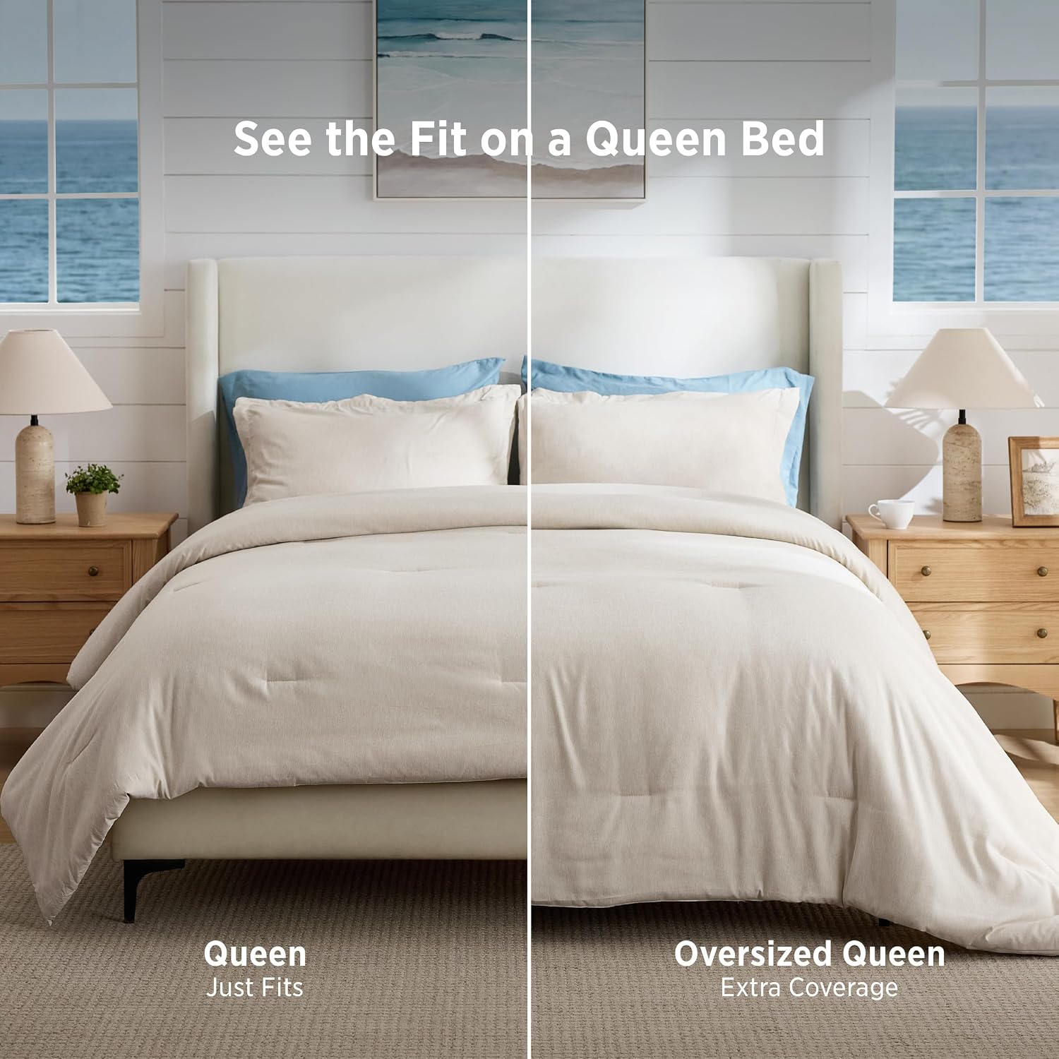 Detalle 2 de Bedsure Comforter Set, Queen