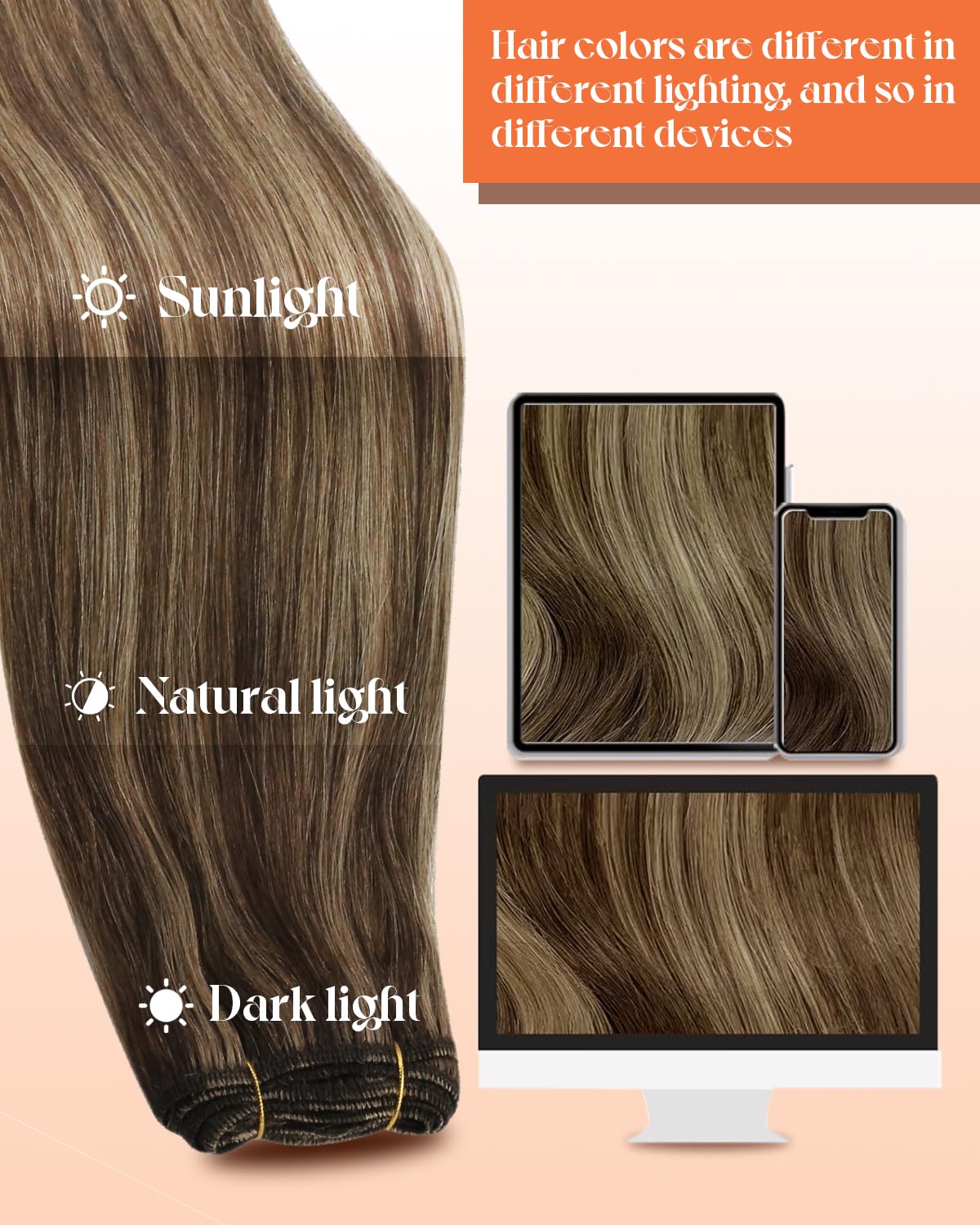 Thumbnail 5 de Sunny Hair Weft 18 inch 100g Extensions