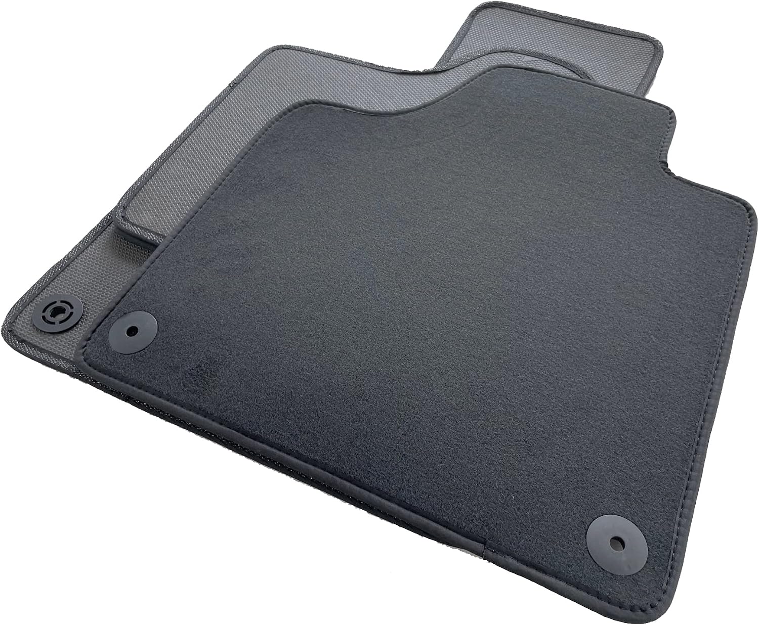 Detalle 2 de MTC Automotive do Audi A3 8P/8PA 2003–2012 – dywaniki aksamitne antracytowe