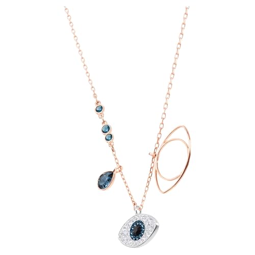 Detalle de Swarovski Pendant Symbolica Evil Eye Blu – Mix di finiture