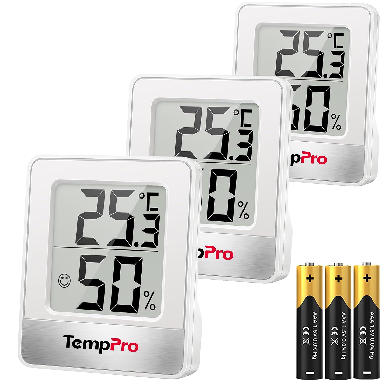 Detalle de ThermoPro TP49W-3 digital mini hygrometer