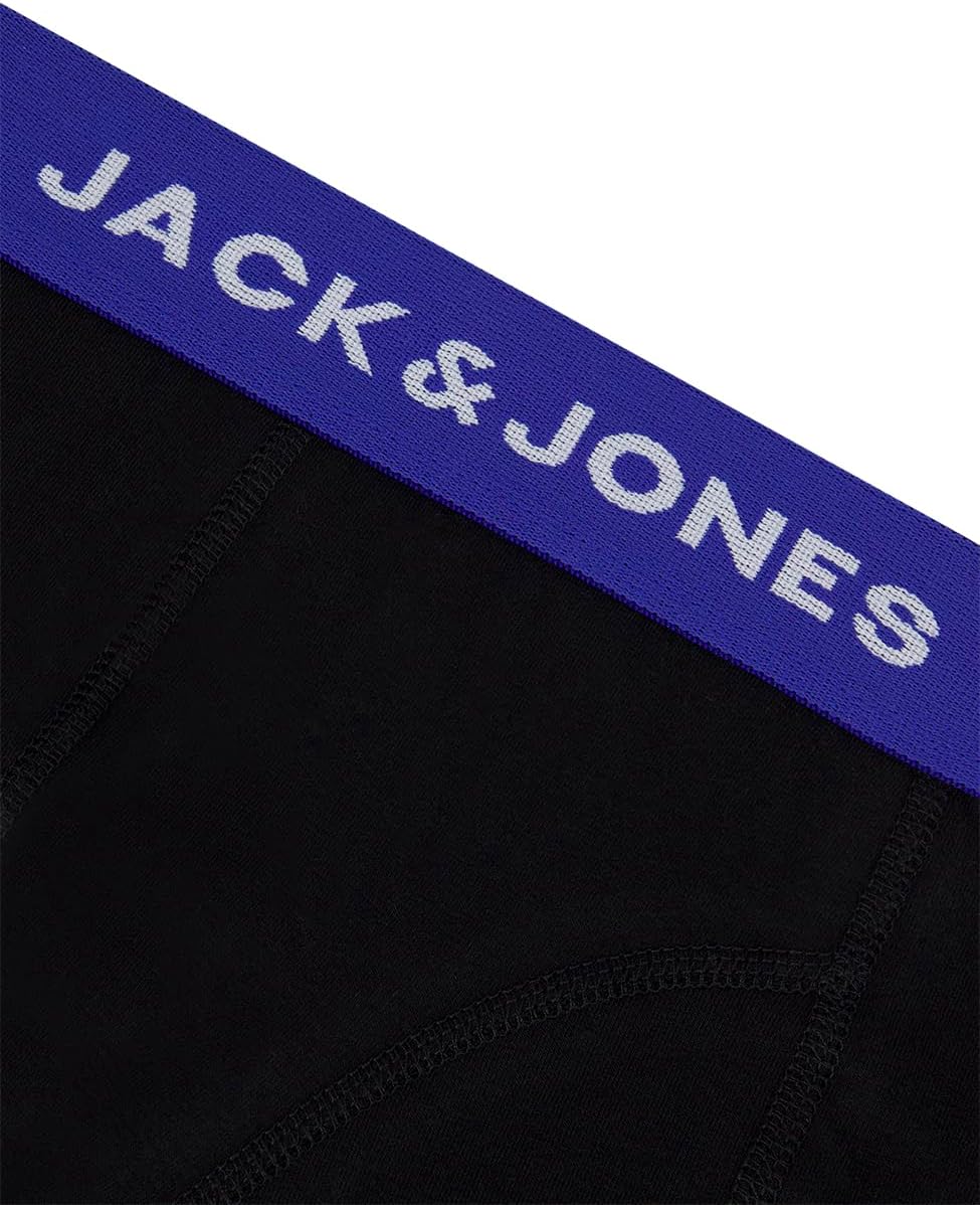 Detalle de JACK & JONES Boxershorts Herren 6er Pack Basic Trunk – klassischen Komfort in bunten Farben