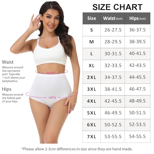Thumbnail 4 de Culotte femme wirarpa coton taille très haute lot 4 ⚙