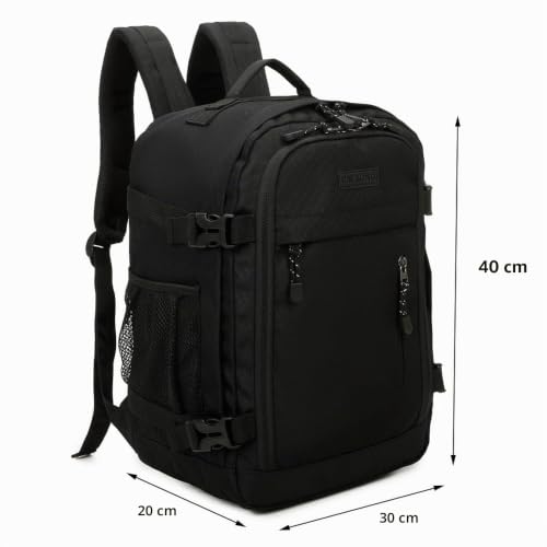 Thumbnail 1 de Mochila de cabina RAYKONG 24L 40x30x20 cm para Ryanair, impermeable y resistente
