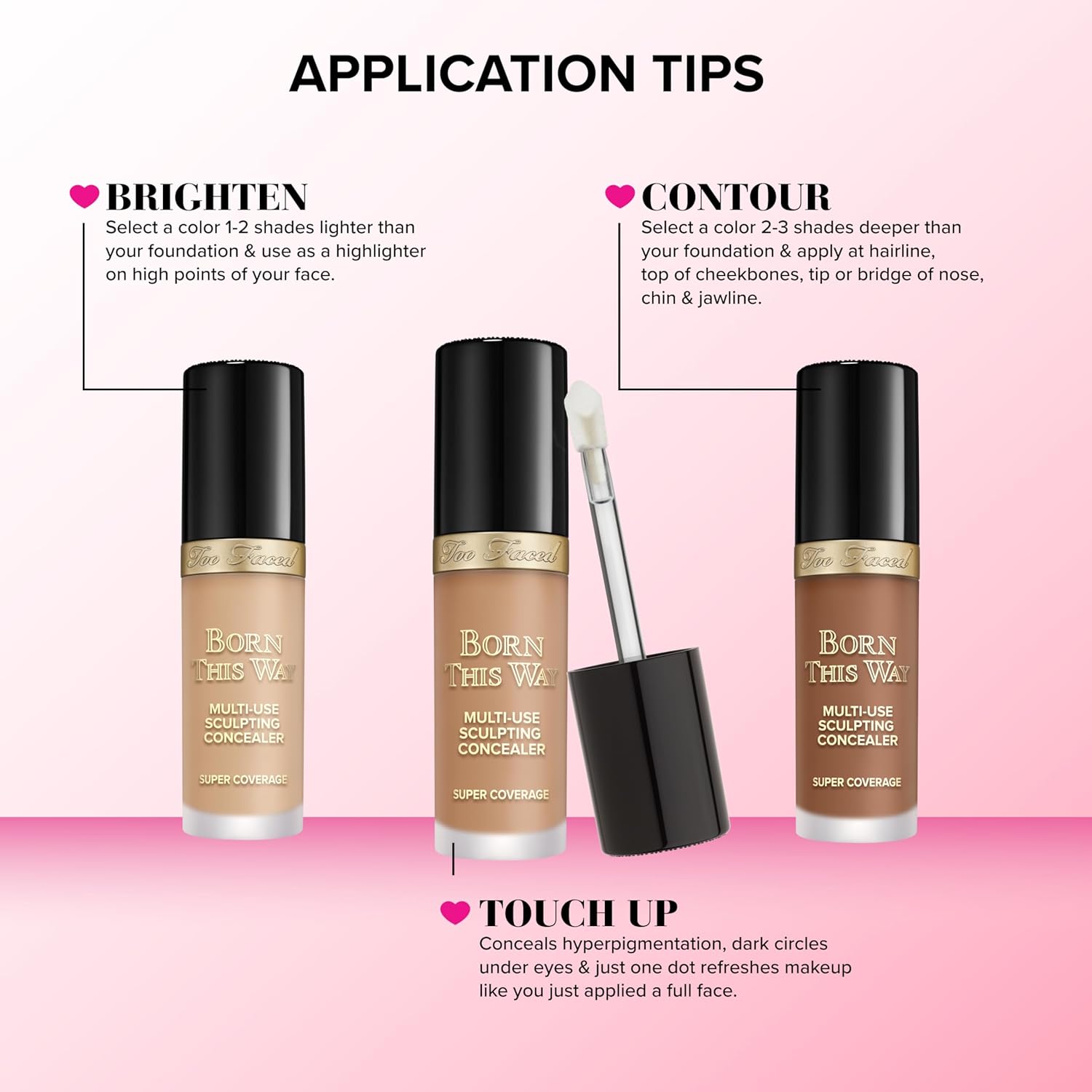 Thumbnail 4 de Too Faced Born This Way Super Coverage Multi-Use Concealer