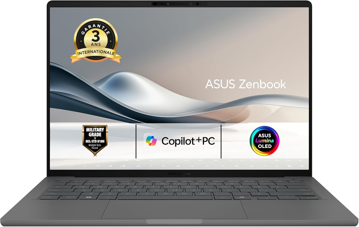 Imagen de ASUS Zenbook A14 UX3407RA-QD011W Copilot+ : portable premium demi-écran OLED 14 pouces, 32 Go RAM et 1 To SSD en OfertitasTOP