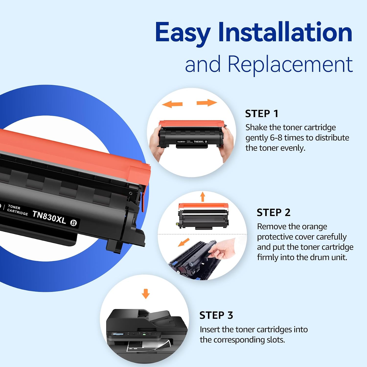 Thumbnail 6 de Valinkso toner cartridge TN830XL