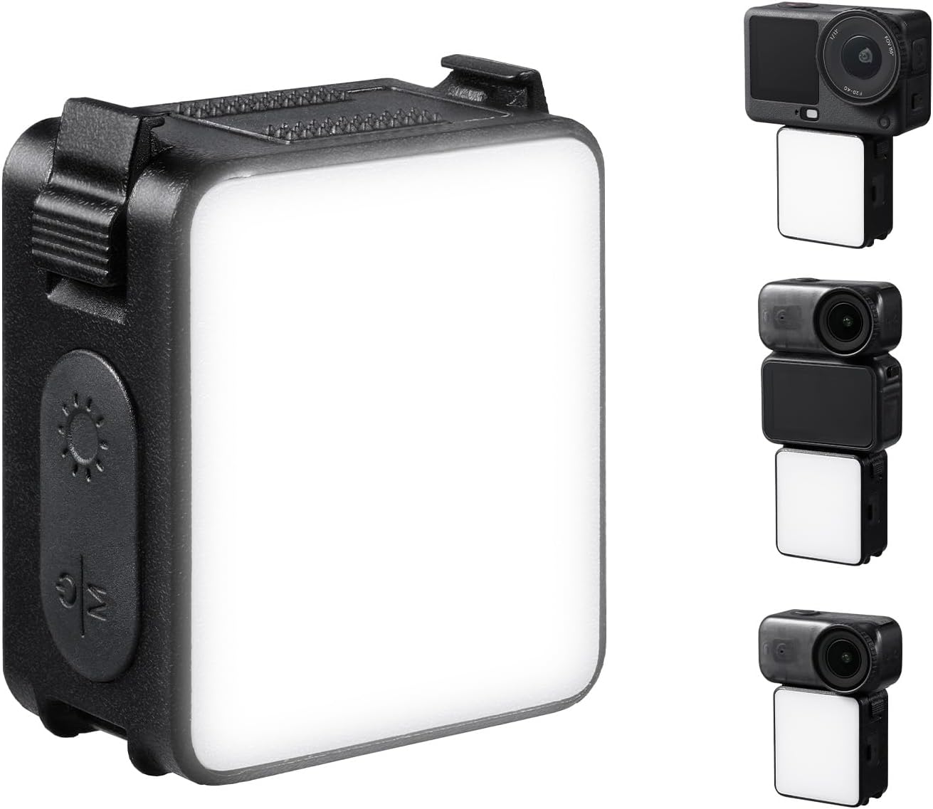 Detalle de K&F CONCEPT Mini Light for Osmo Action 6/Osmo Nano review