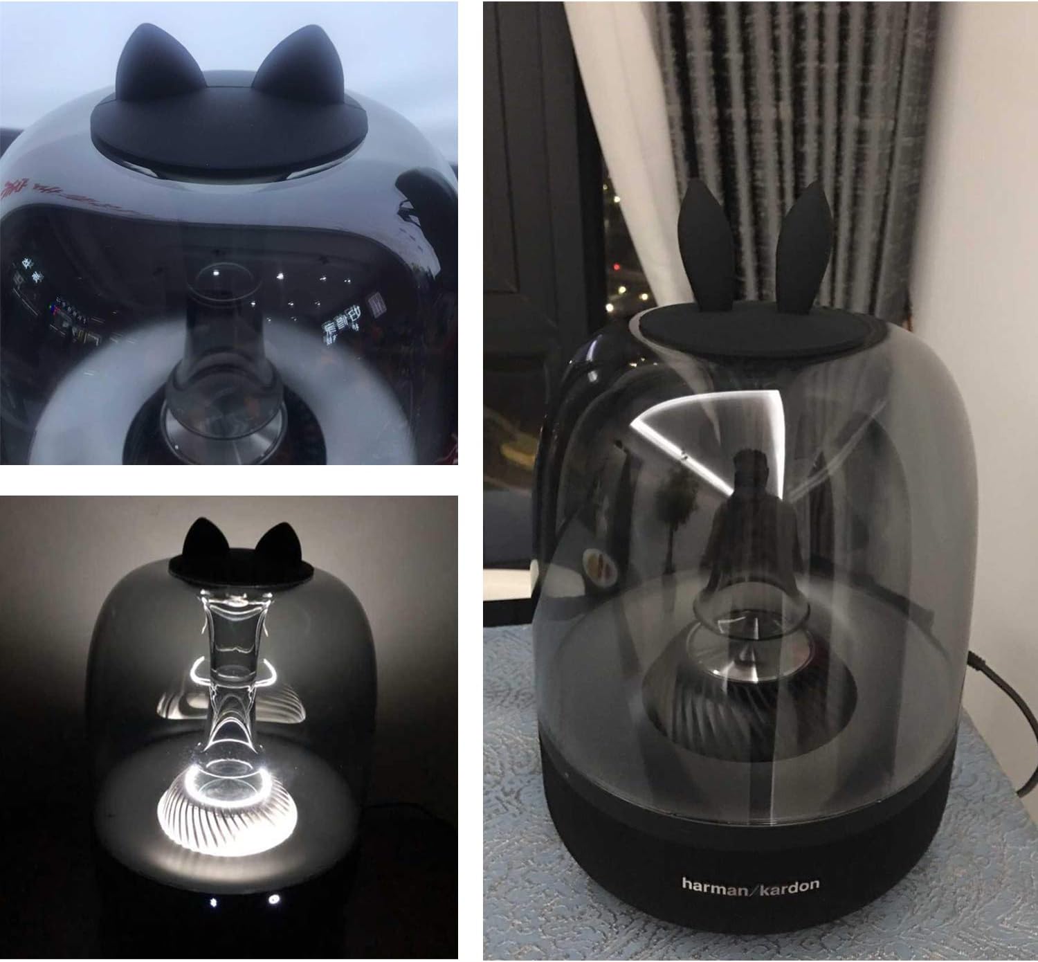 Detalle 2 de SUNMON Karma Direct Silicone Dust Cover for Harman Kardon Aura Studio & Soundsticks