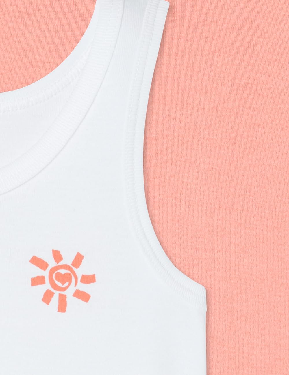 Detalle 2 de Schiesser Mädchen 2 Pack Unterhemd Feinripp en coton biologique – taille 92 à 140