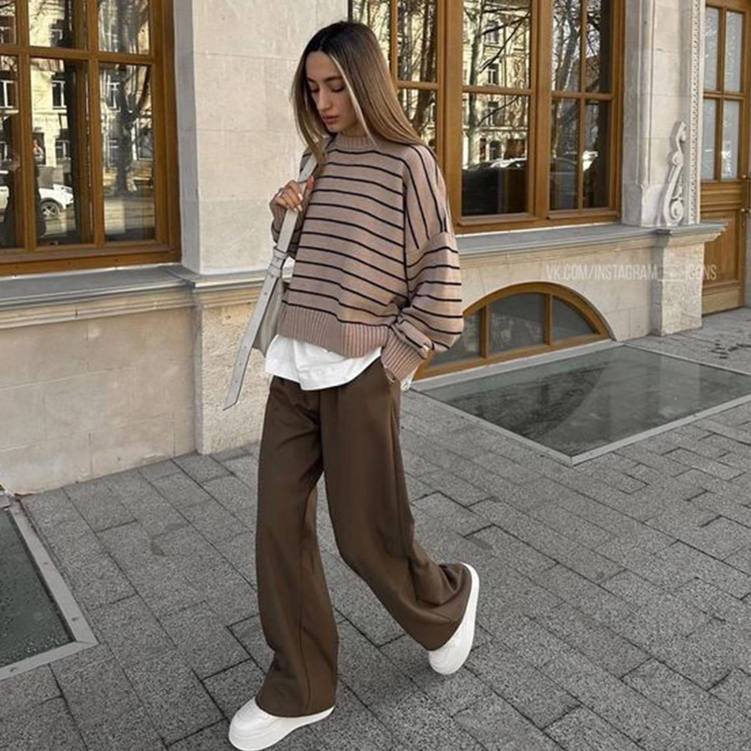 Thumbnail 3 de NEW YOUNG 3-Pack Women’s Wide-Leg Pants with Pockets (High-Waist Lounge & Yoga)