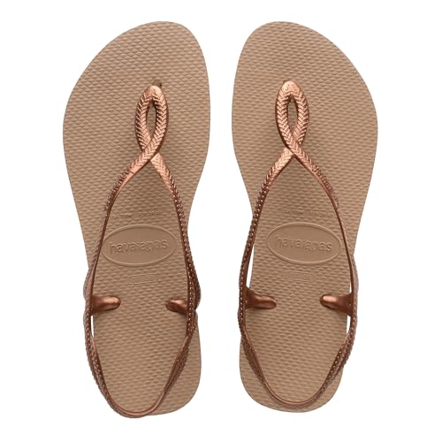 Detalle de Havaianas Luna Donna Sandali Oro Rosa 35/36 EU: equilibrio tra femminilità e comfort