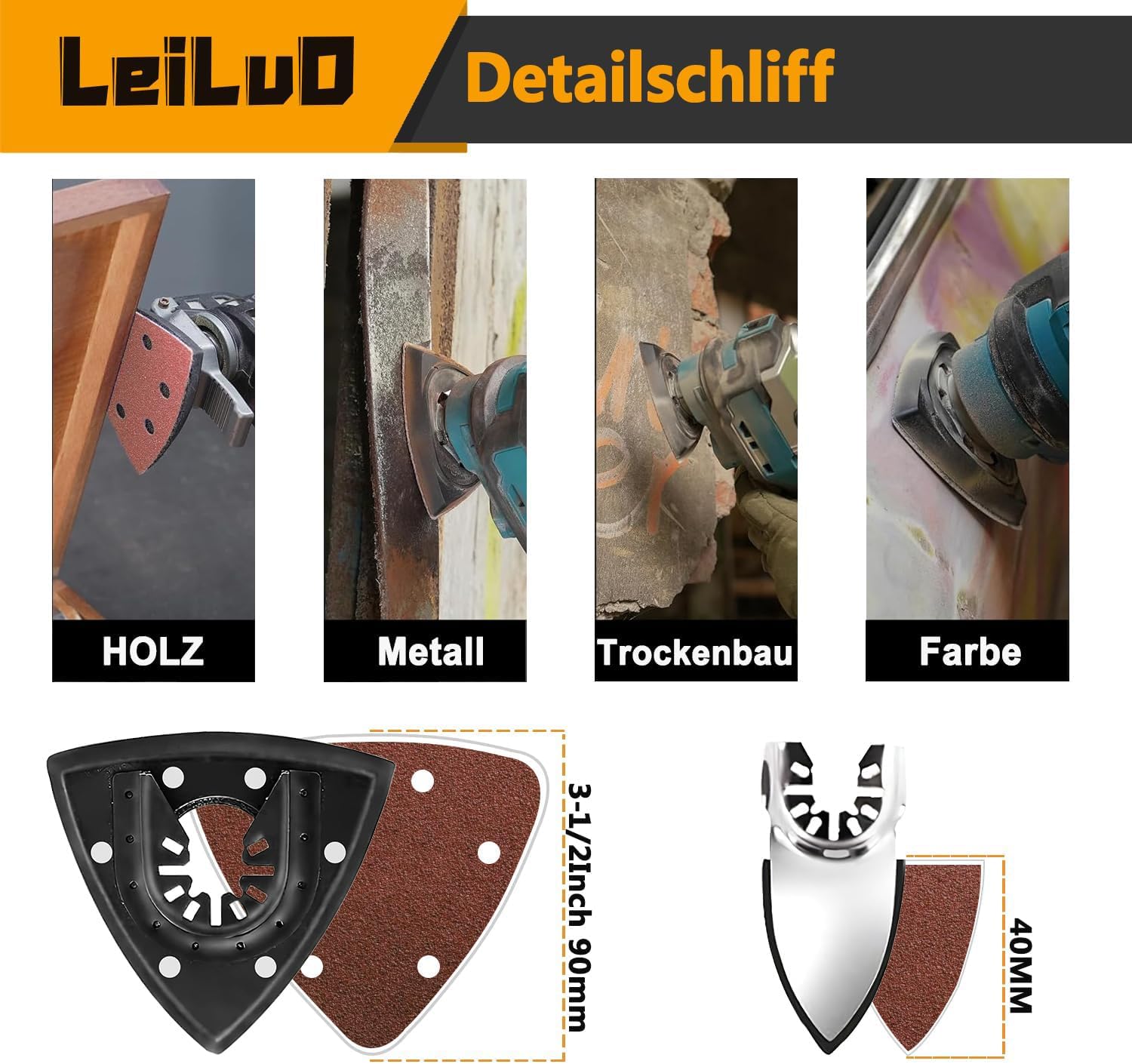 Thumbnail 5 de LEILUO 156-tlg Multitool Sägeblatt Set