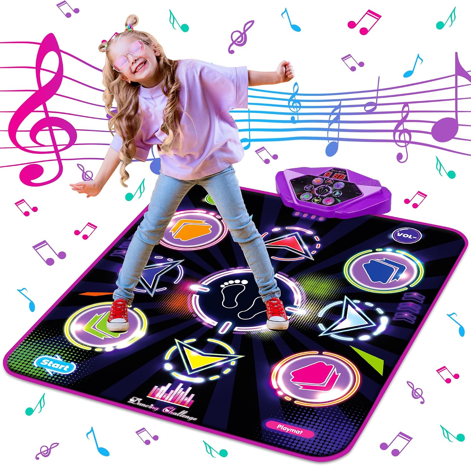 Detalle de Kusntin Dance Mat with 5 Game Modes