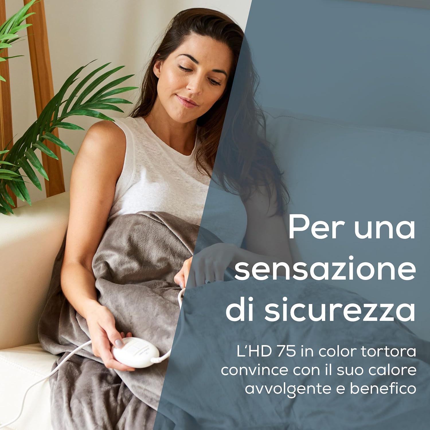 Detalle 2 de Beurer HD 75 Coperta elettrica 180x130 cm