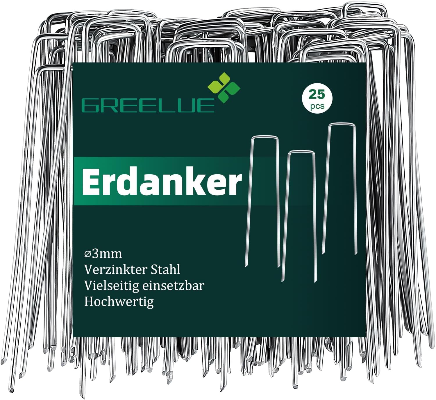 Thumbnail 6 de GREELUE Bodenanker für Unkrautvlies Ø3 mm