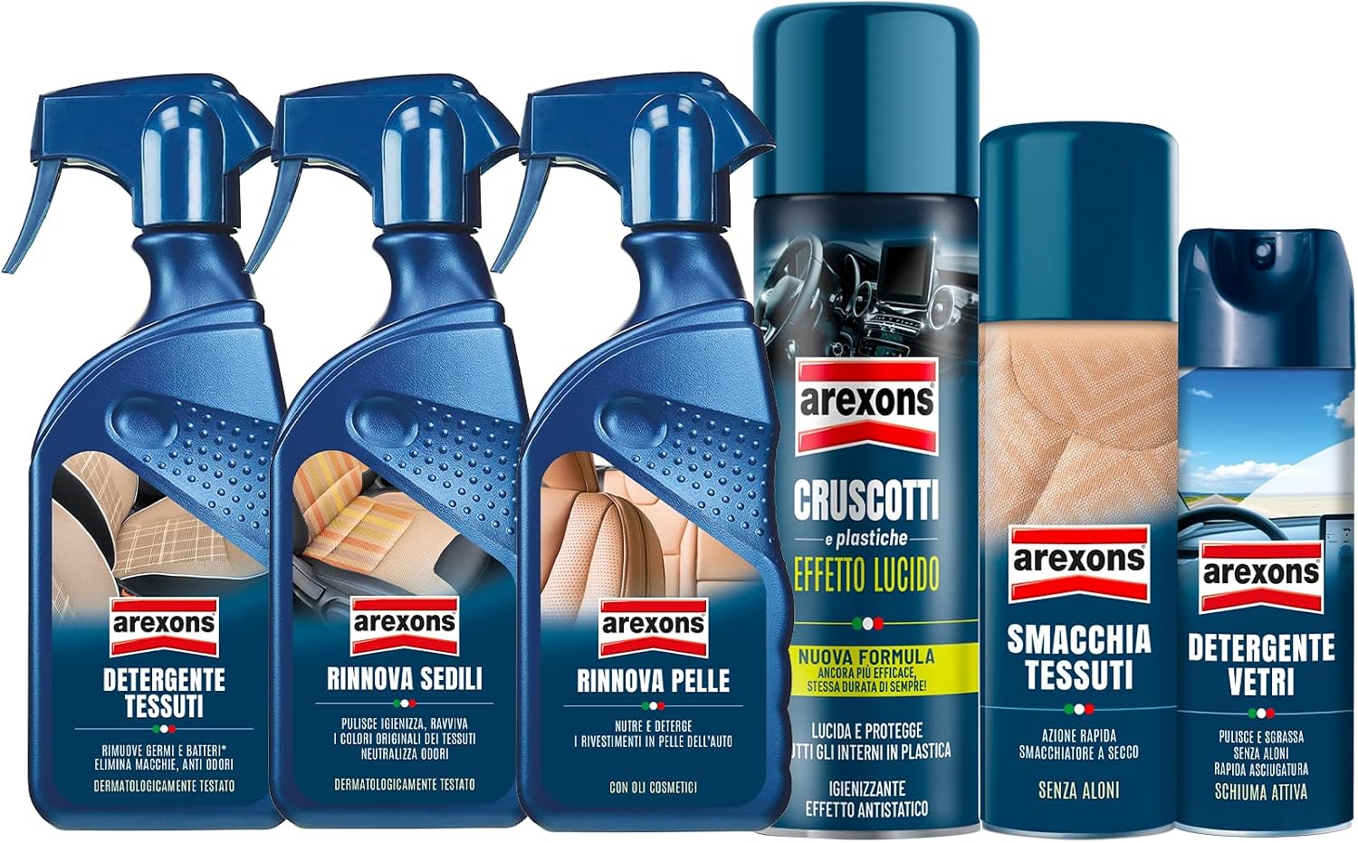 Detalle 1 de AREXONS Trattamento Pelle 150ml: pulizia, lucidatura e nutrimento per sedili e rivestimenti in pelle