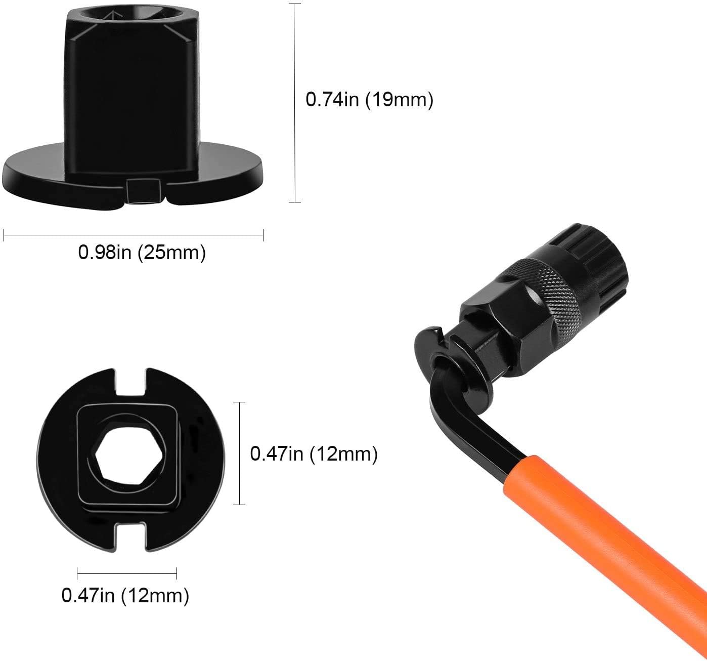 Thumbnail 4 de Oumers Bike Cassette Removal Tool Kit