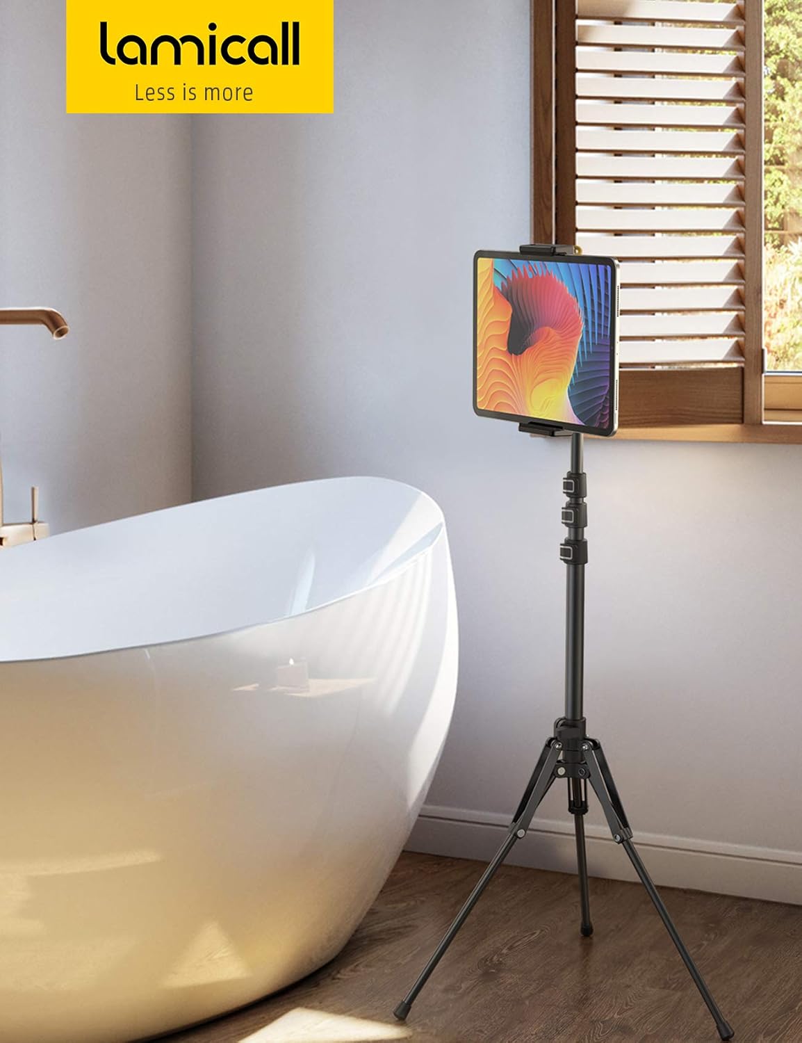 Thumbnail 3 de Lamicall iPad Tripod Stand 65" adjustable height