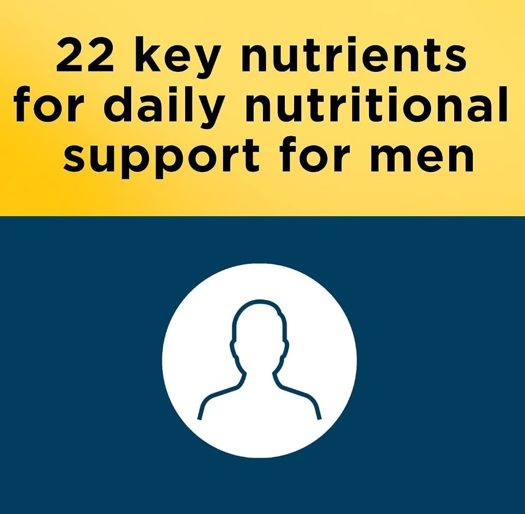 Detalle de Nature Made List no. 1696 Multivitamin for Him, 22 Nutrients, No Iron