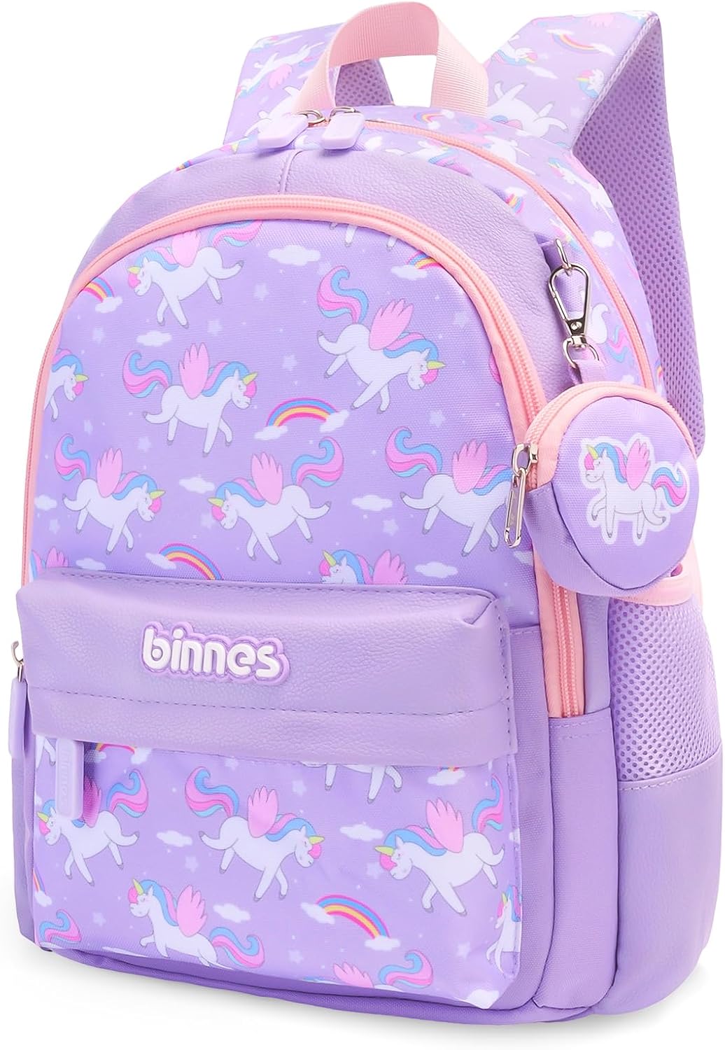 Detalle de SUN EIGHT Children's Backpack (3-6 Years) – Lightweight, Cute Animal Design for Preschool to Primary