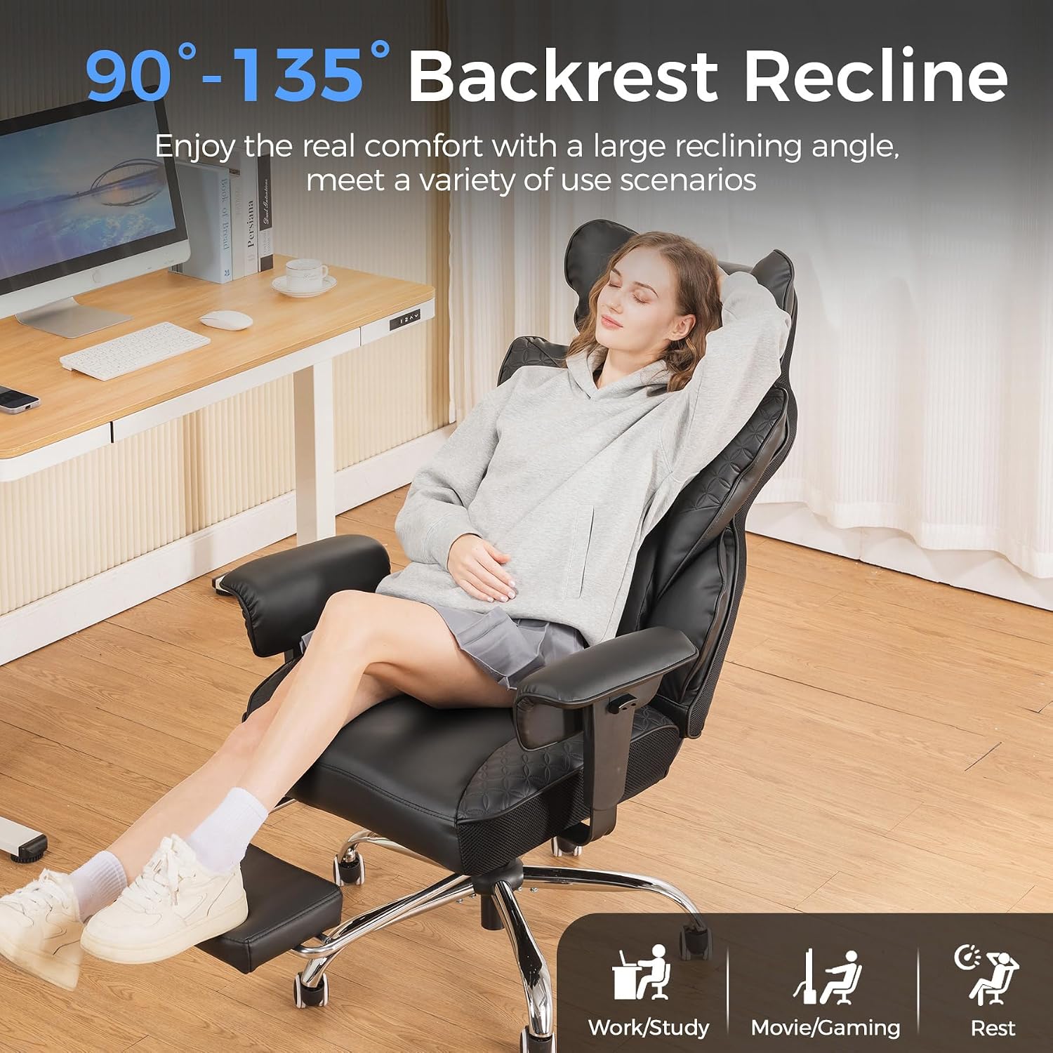 Thumbnail 6 de GTPLAYER Gaming Chair 400 lb Capacity