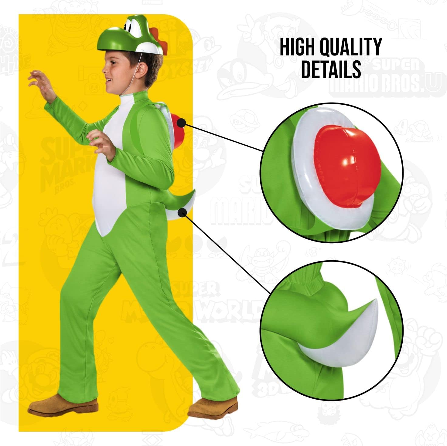 Detalle 2 de Nintendo Yoshi Costume