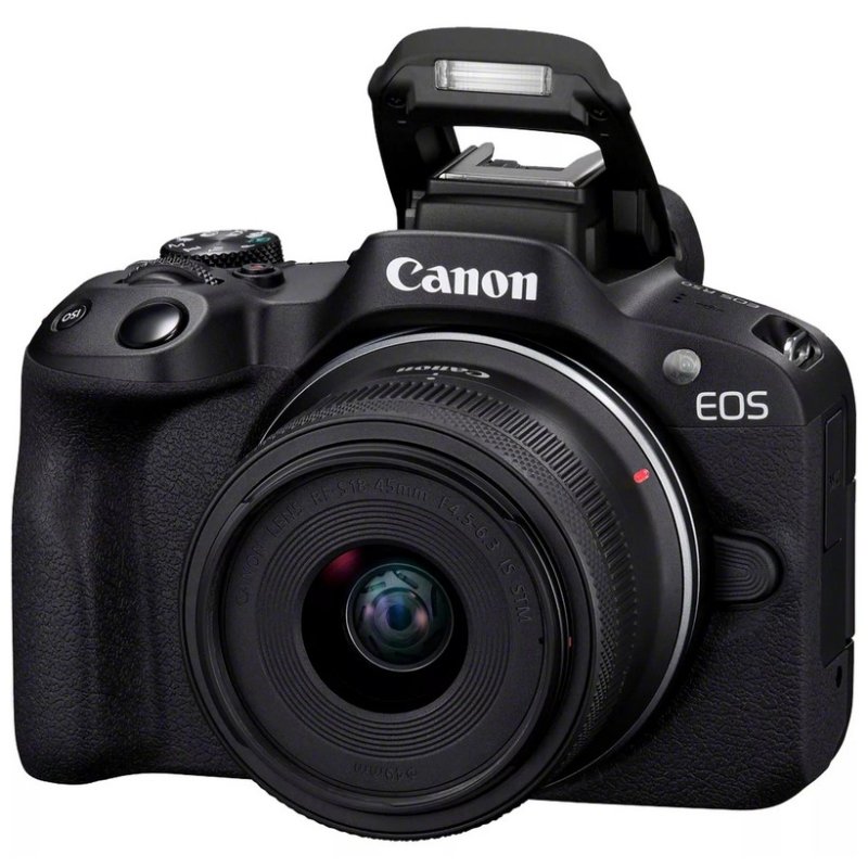 Thumbnail 1 de Canon EOS R50 24,2 MP con RF-S 18-45mm y 55-210mm