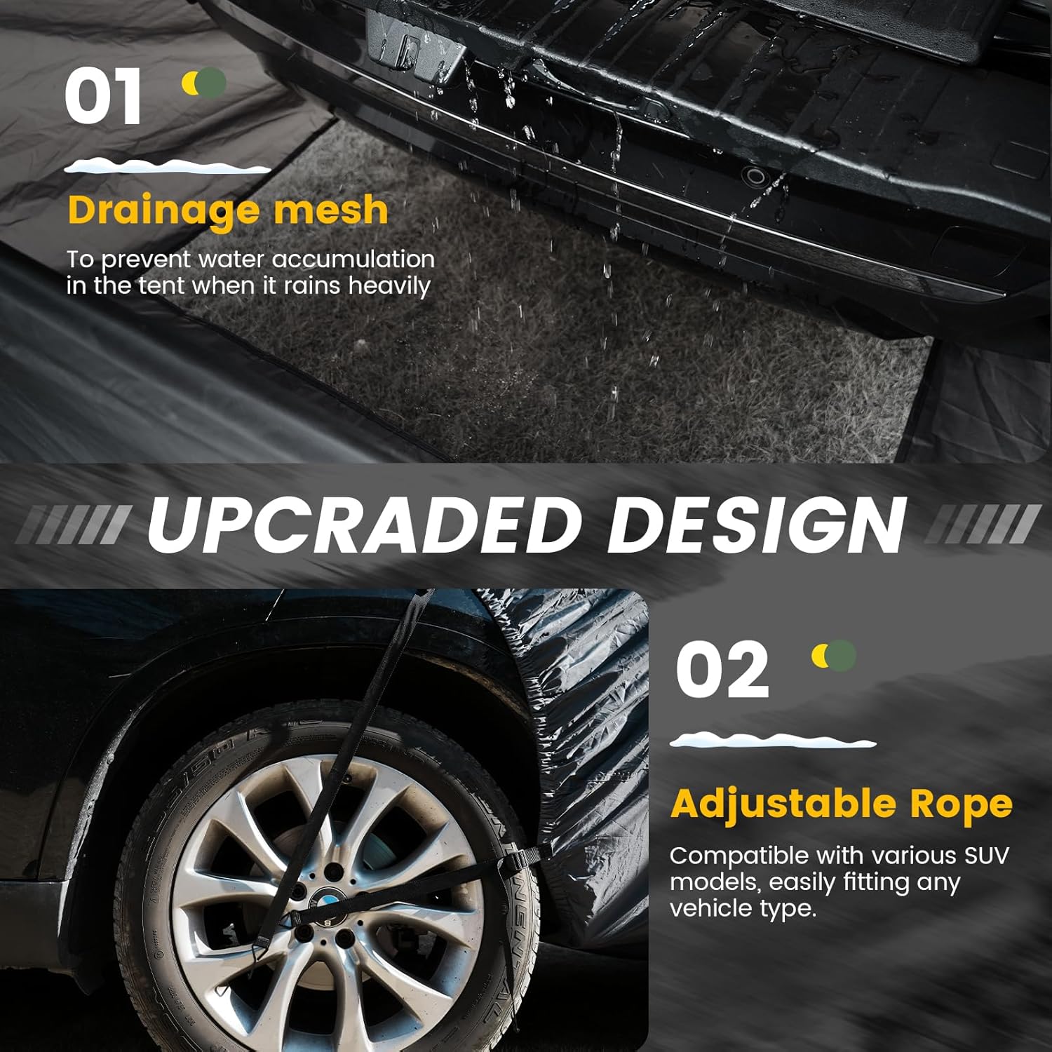 Thumbnail 6 de WildFinder SUV Tent 86-inch Height