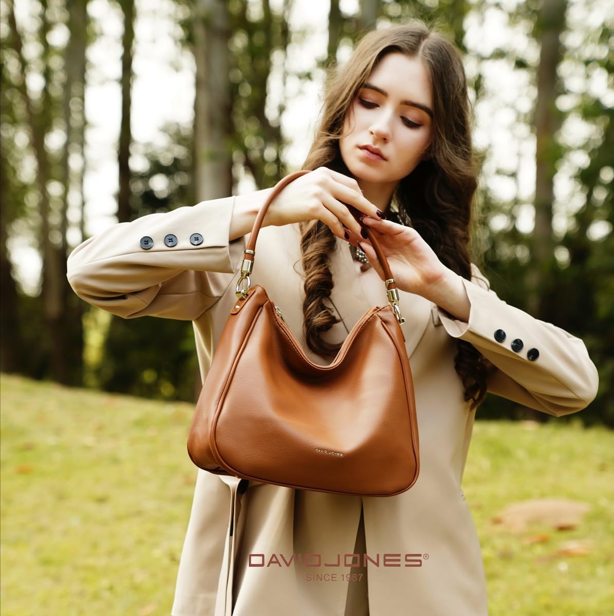 Detalle 2 de David Jones Borsa a tracolla 30x26x10 cm