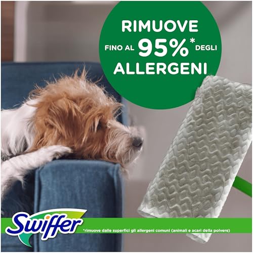 Detalle 1 de Swiffer Dry: Ricariche Microfibra Catturapolvere, 216 Panni – Giga Pack