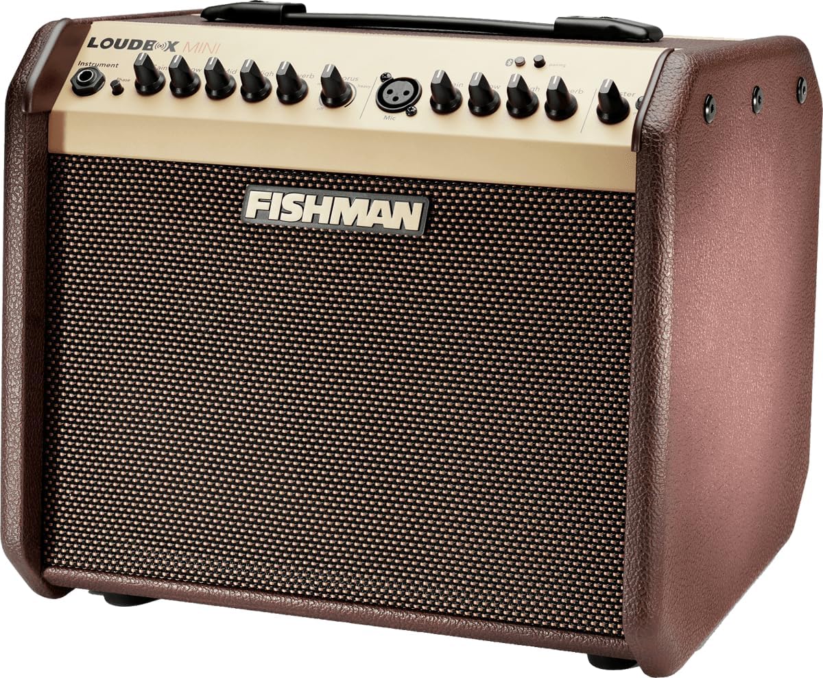 Detalle de Fishman Loudbox Mini Bluetooth PRO-LBT-EU5 akoestische gitaarversterker, 60 W