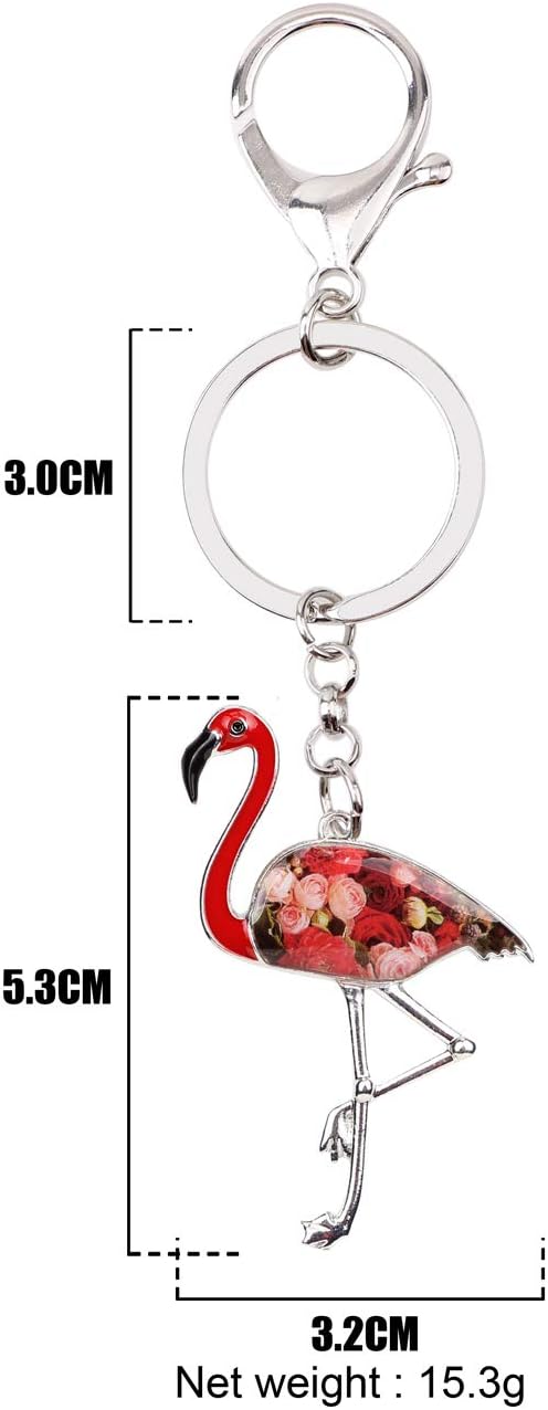 Detalle 2 de RAIDIN Porte-clés Flamant Rose Émaillé