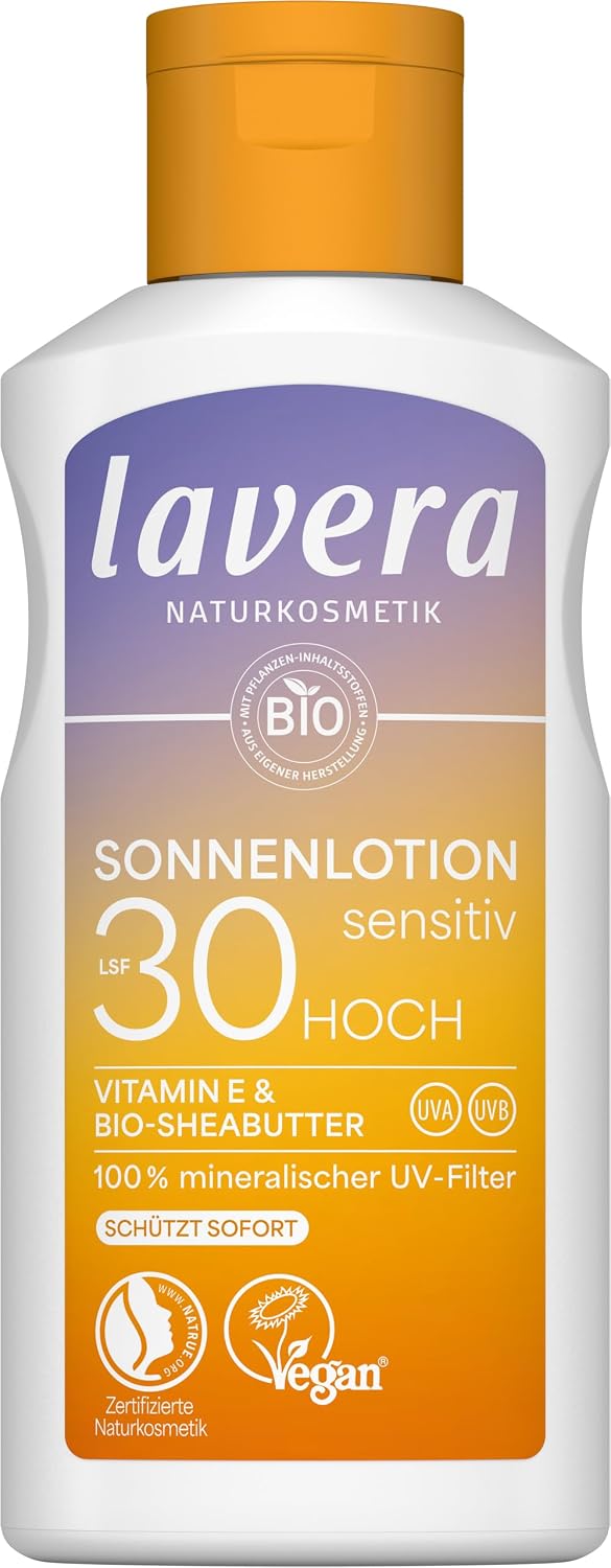 Detalle de lavera Sonnenlotion Sensitiv LSF 30 100 ml