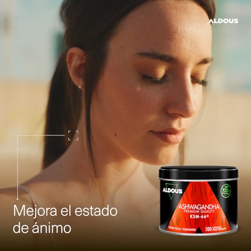 Thumbnail 6 de Ashwagandha KSM-66® Ecológica de Aldous Bio — 600 mg por cápsula, 100 días, sin aditivos ni plástico