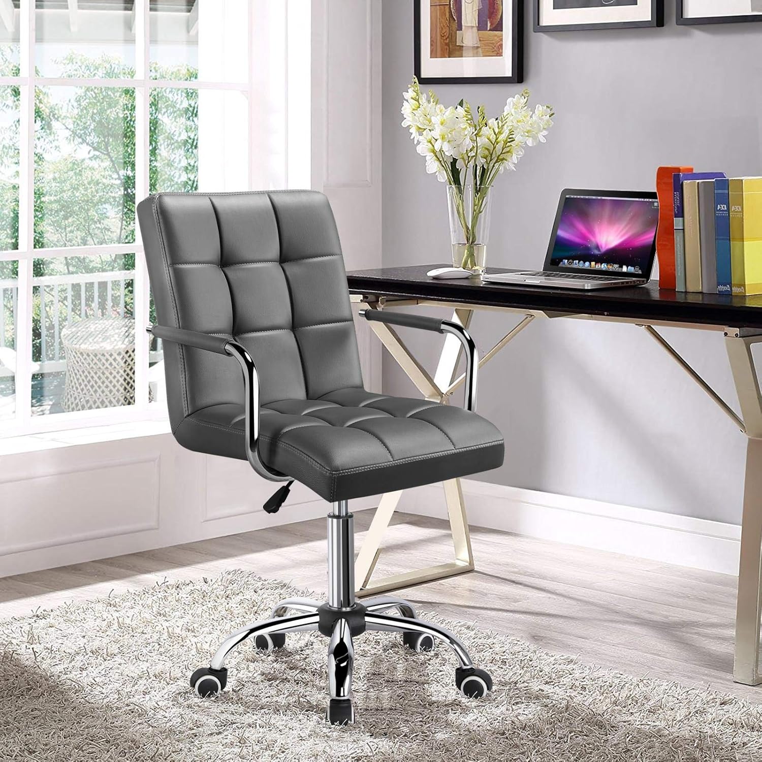 Detalle 2 de Yaheetech Sedia da Ufficio Ergonomica 120 kg