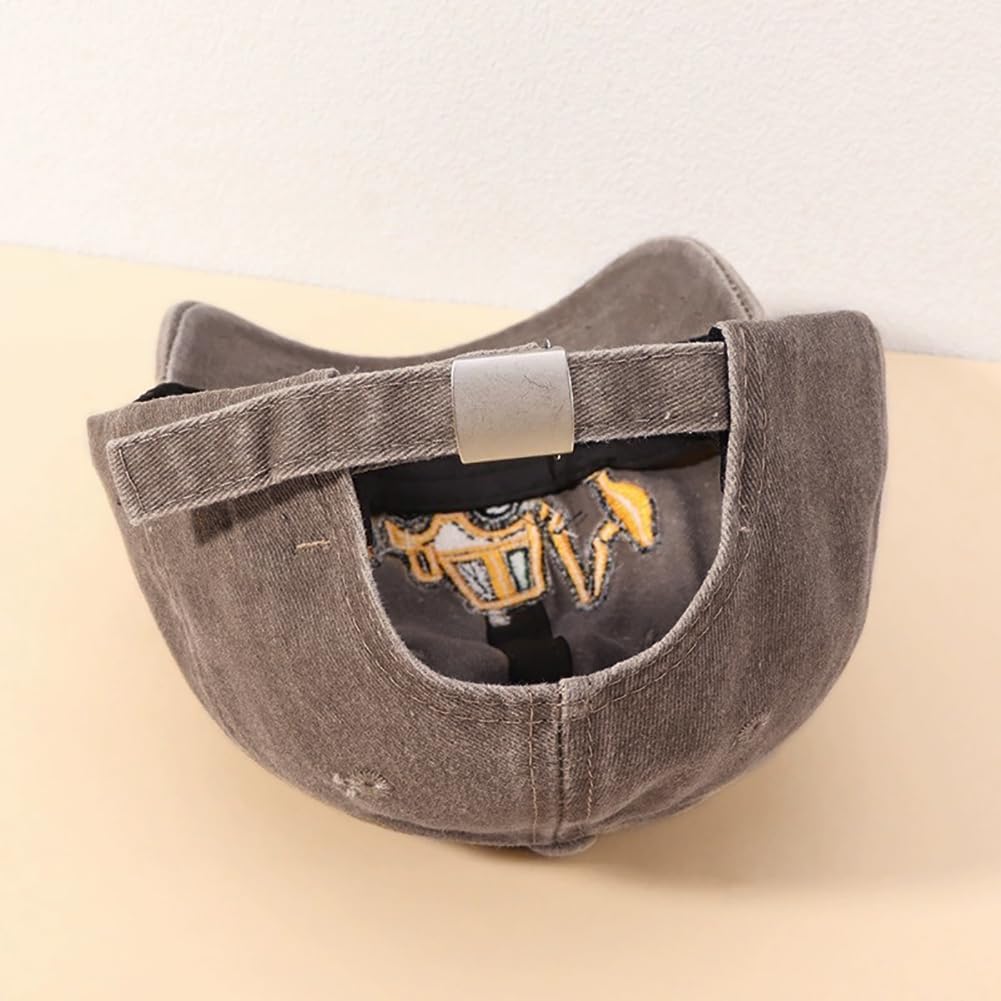 Detalle de Kids excavator embroidered baseball cap with adjustable metal closure (age 2–8)