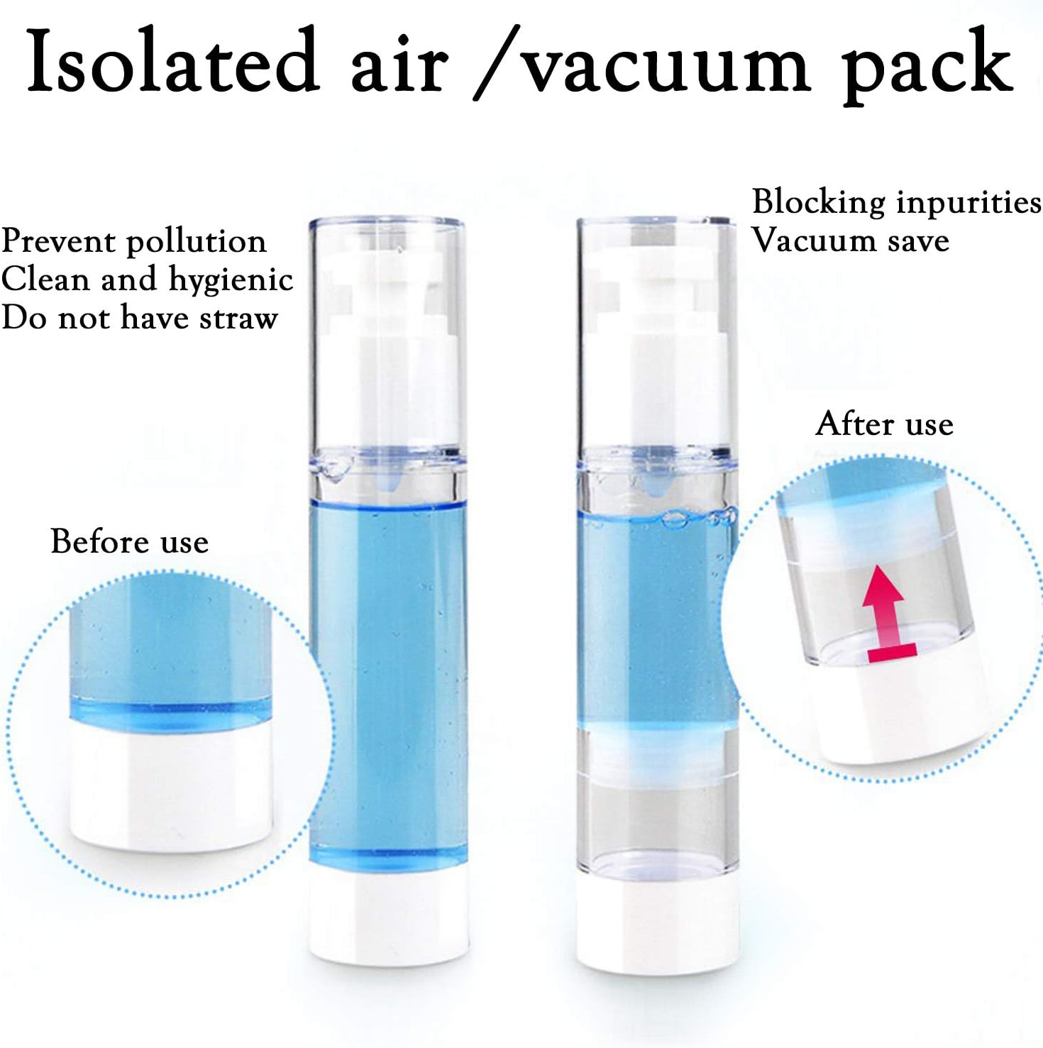 Thumbnail 4 de Alledomain Airless Pump Bottle Set