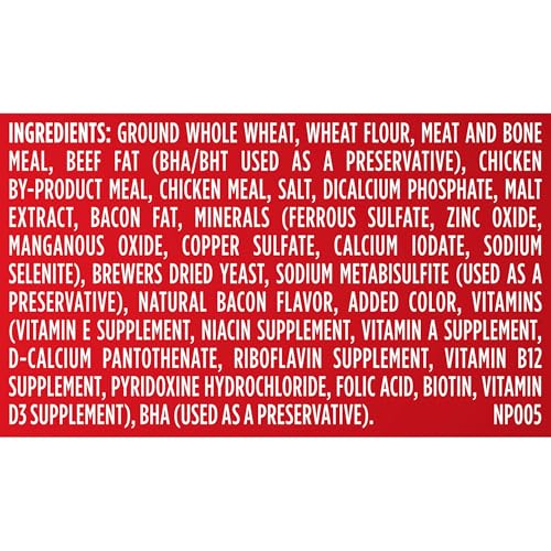Detalle de Milk-Bone Flavor Snacks Mini’s Dog Biscuits — Flavored Crunchy Treats, 36 oz Canister