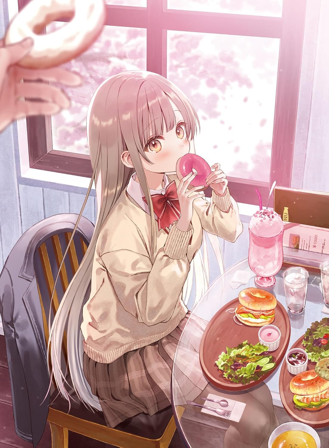 Detalle de 「お隣の天使様にいつの間にか駄目人間にされていた件2」Blu-ray Vol.1 描き下ろしジャケット・小説付きブックレット