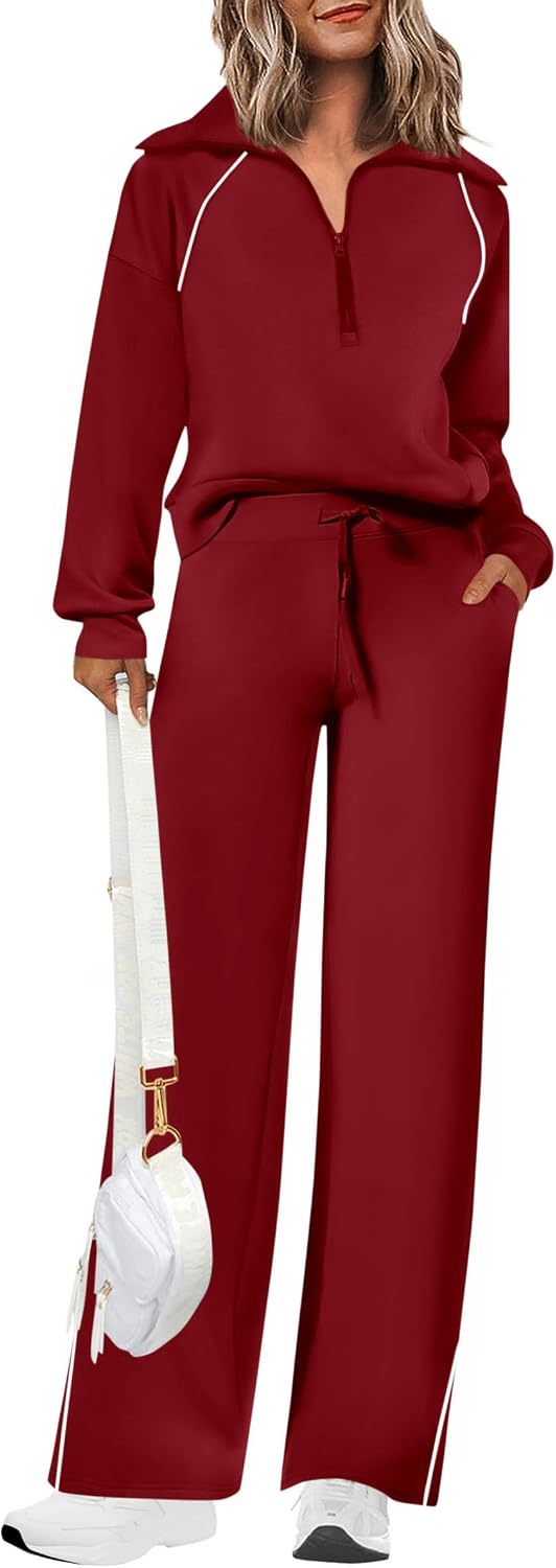 Detalle de PRETTYGARDEN Two-Piece Women's Tracksuit set
