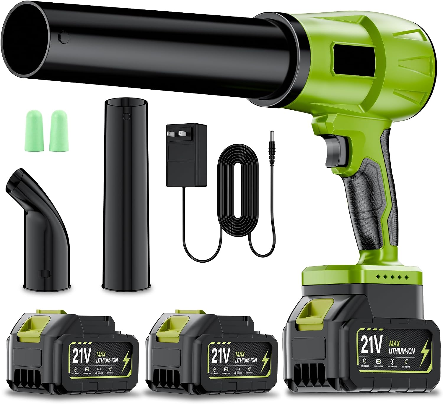 Detalle de Wanvzo Cordless Leaf Blower, 21V